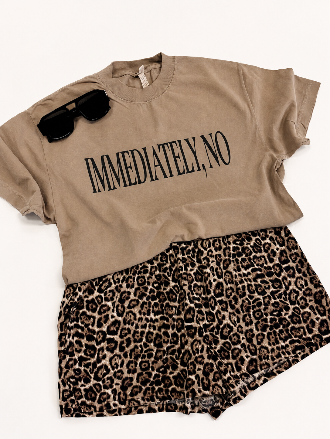 Immediately, No Tee