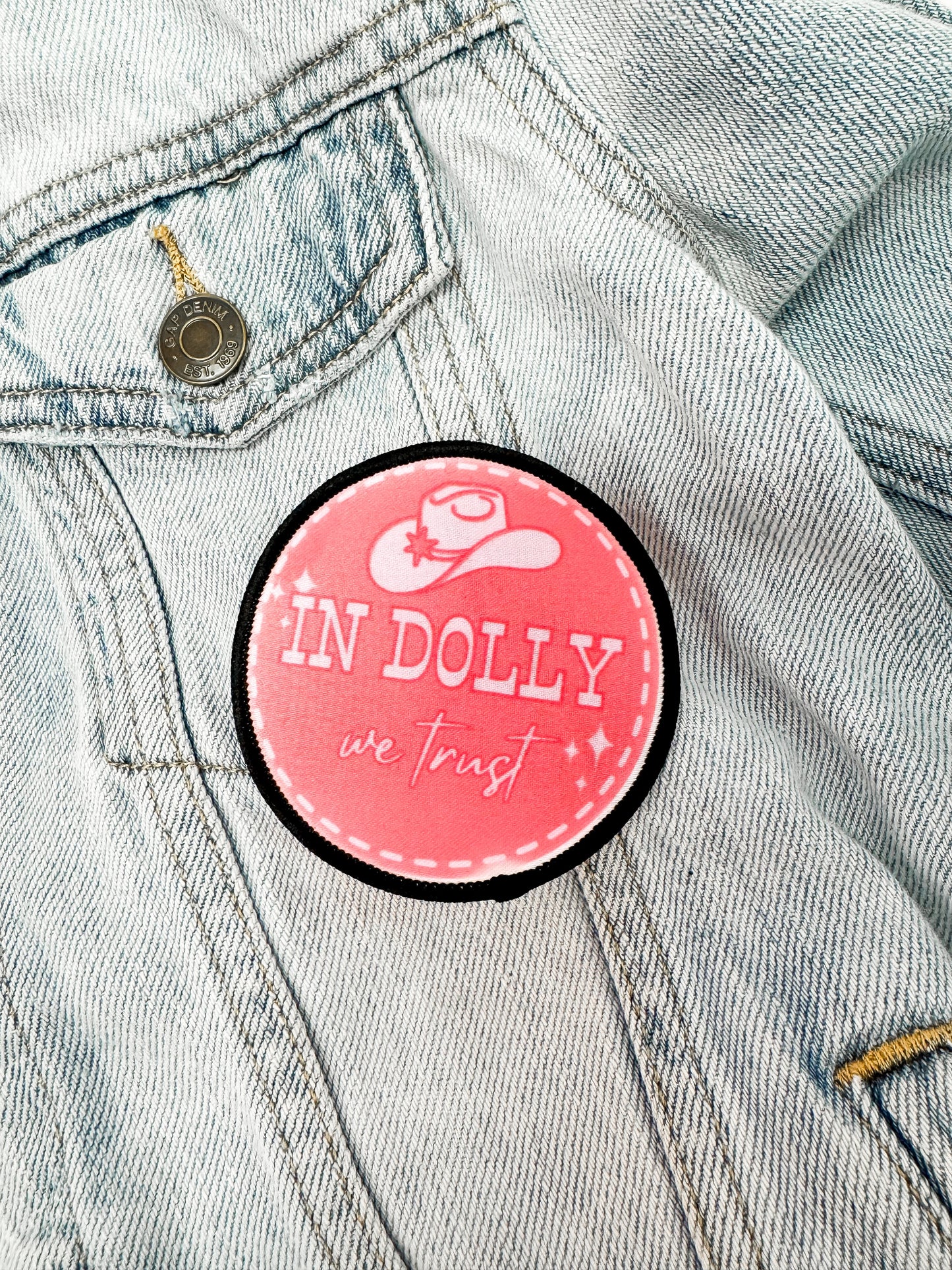 In Dolly We Trust Patch