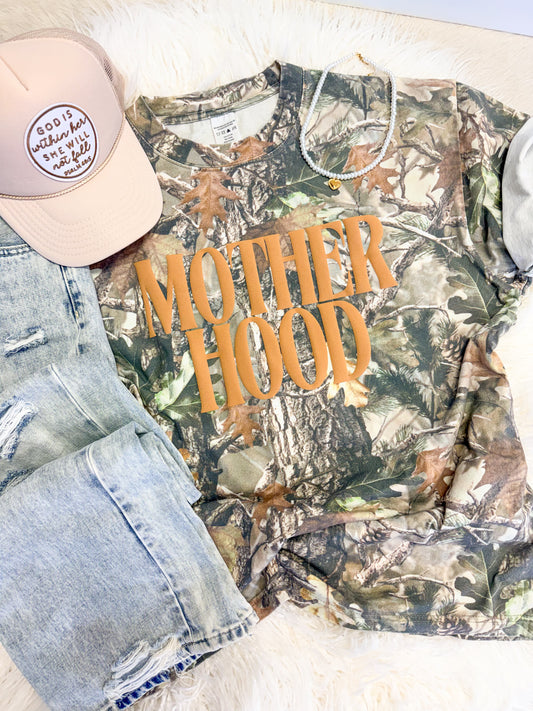 Motherhood Camo Tee