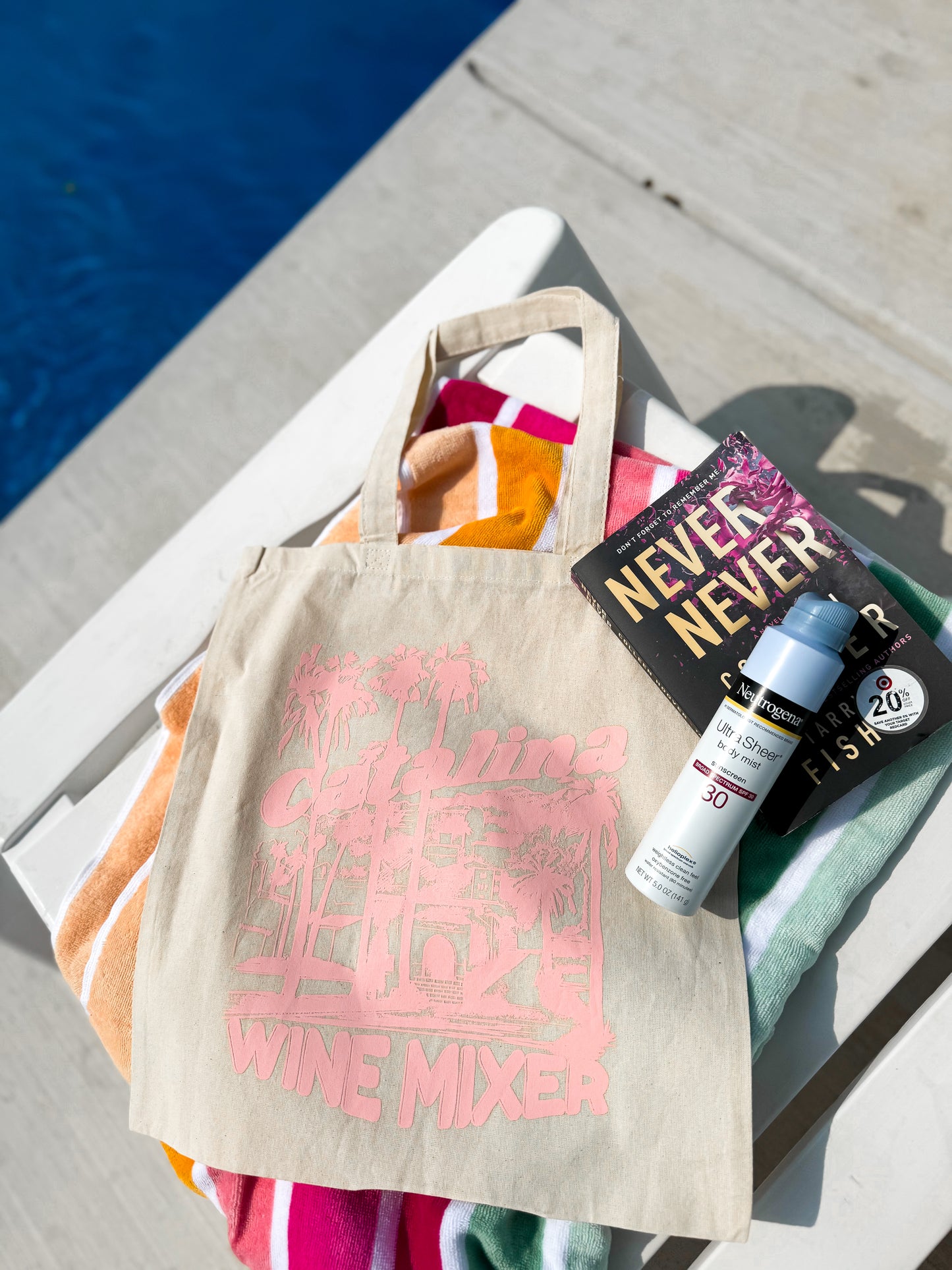 Canvas Beach Tote