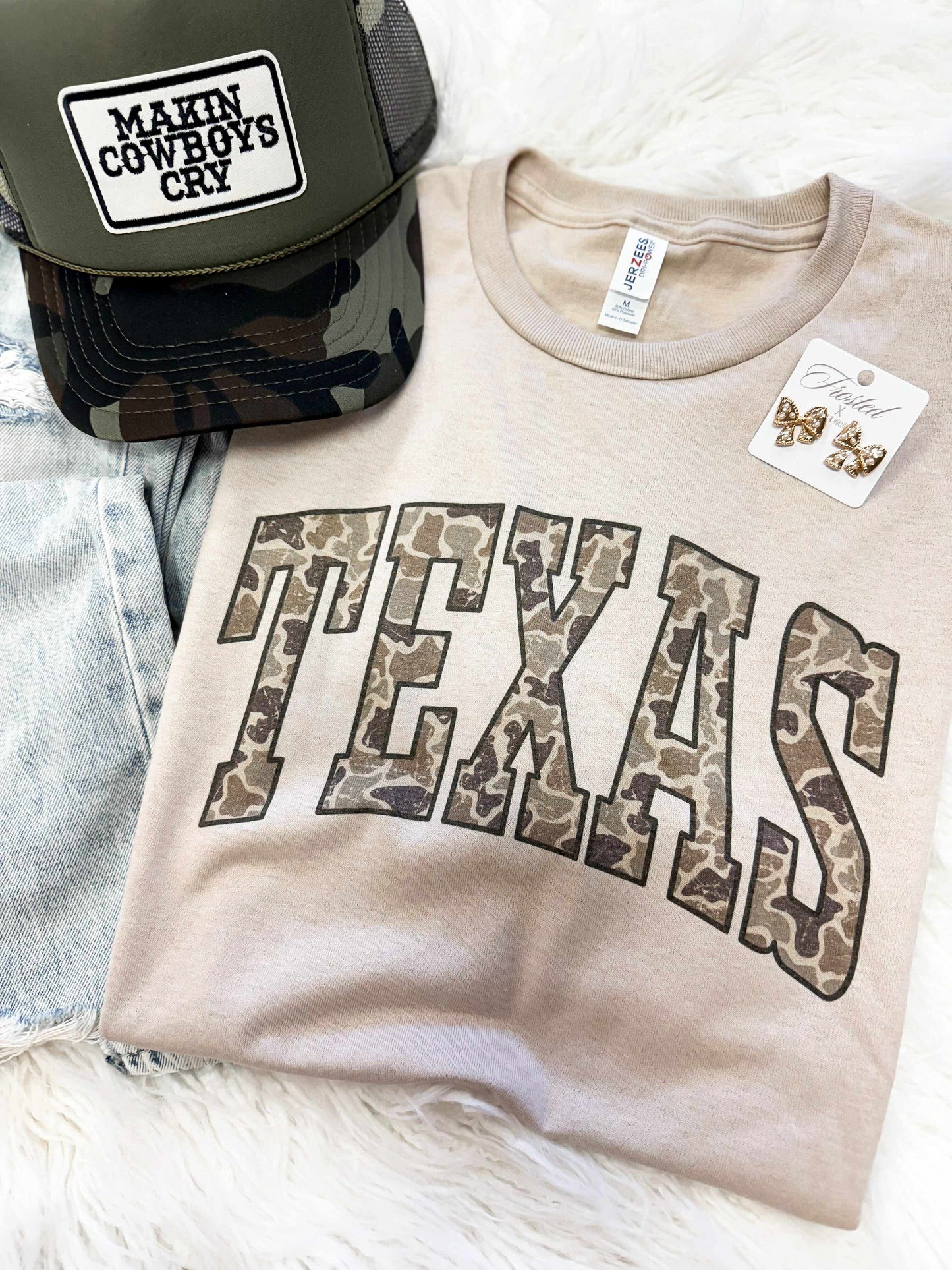 Texas State Camo Tee