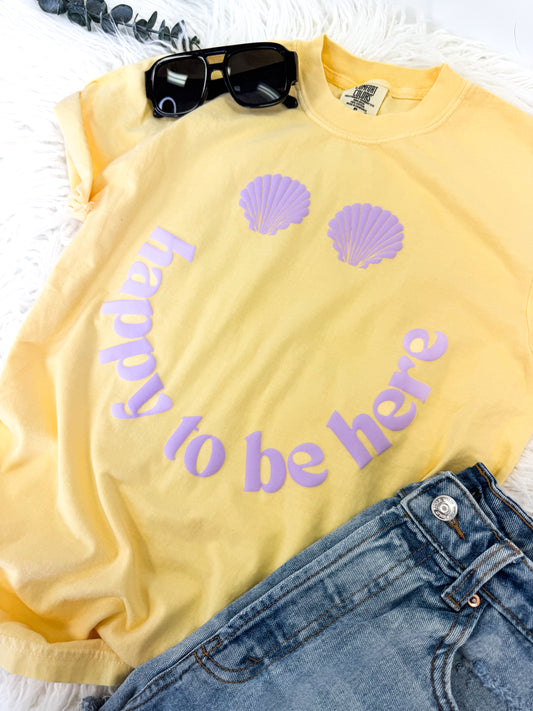 Happy to be Here - Shell Eyes Tee