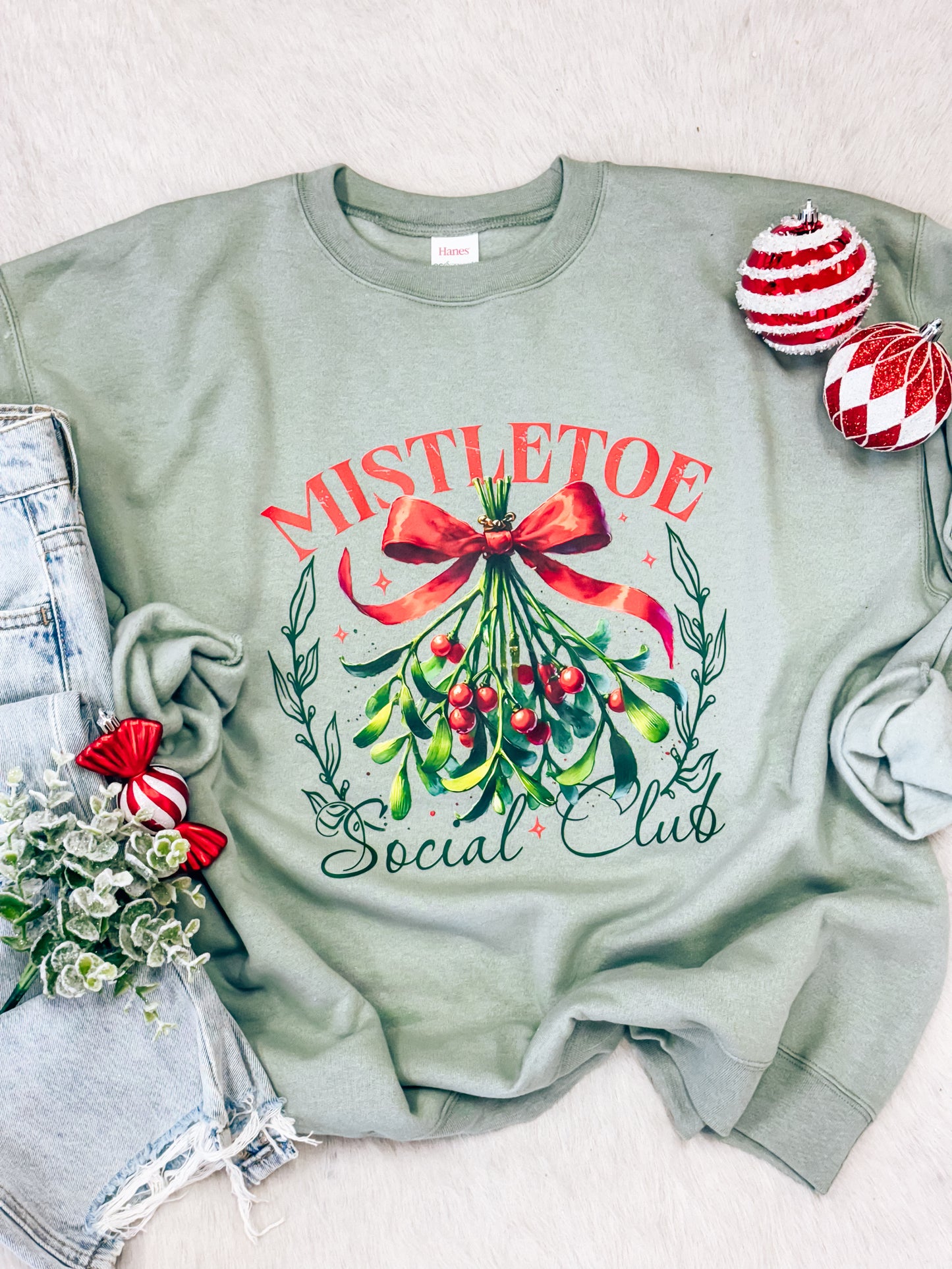 Mistletoe Social Club Sweatshirt