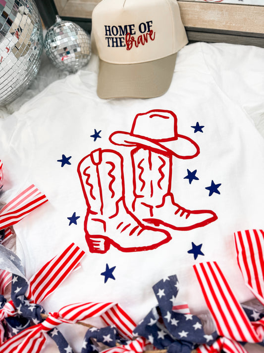 All American Cowgirl Tee