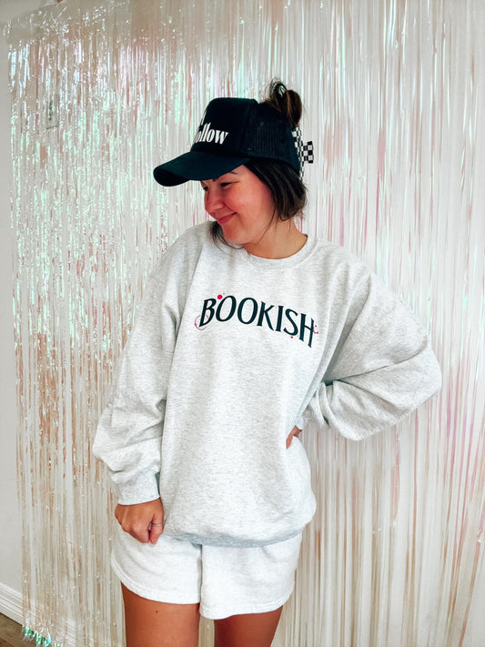 Bookish Drink Wine & Read Good Books Sweatshirt