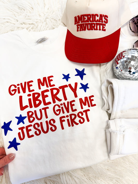 Liberty & Jesus Tee