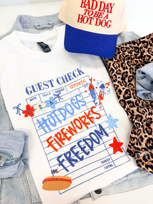 Guest Check - USA Tee