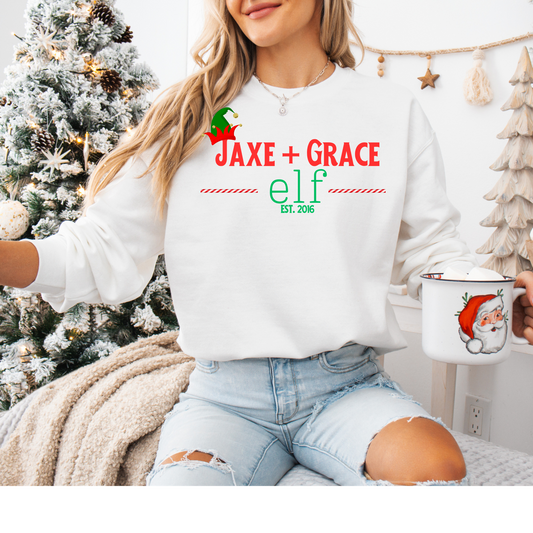 Custom Elf Sweatshirt