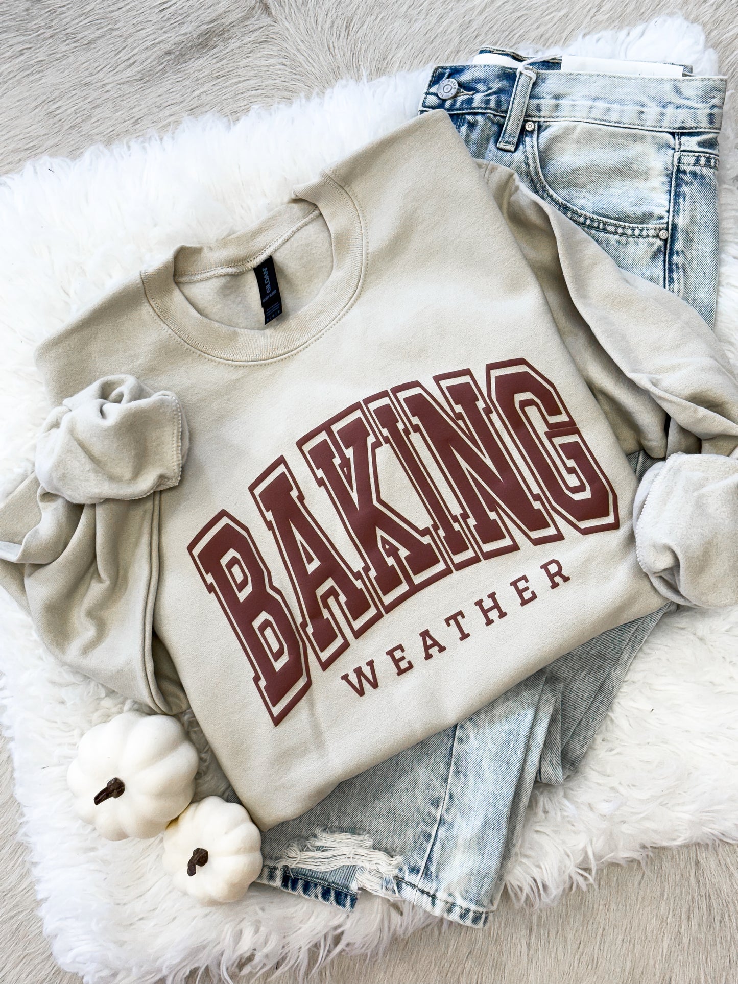 Baking Weather Puff Sweatshirt