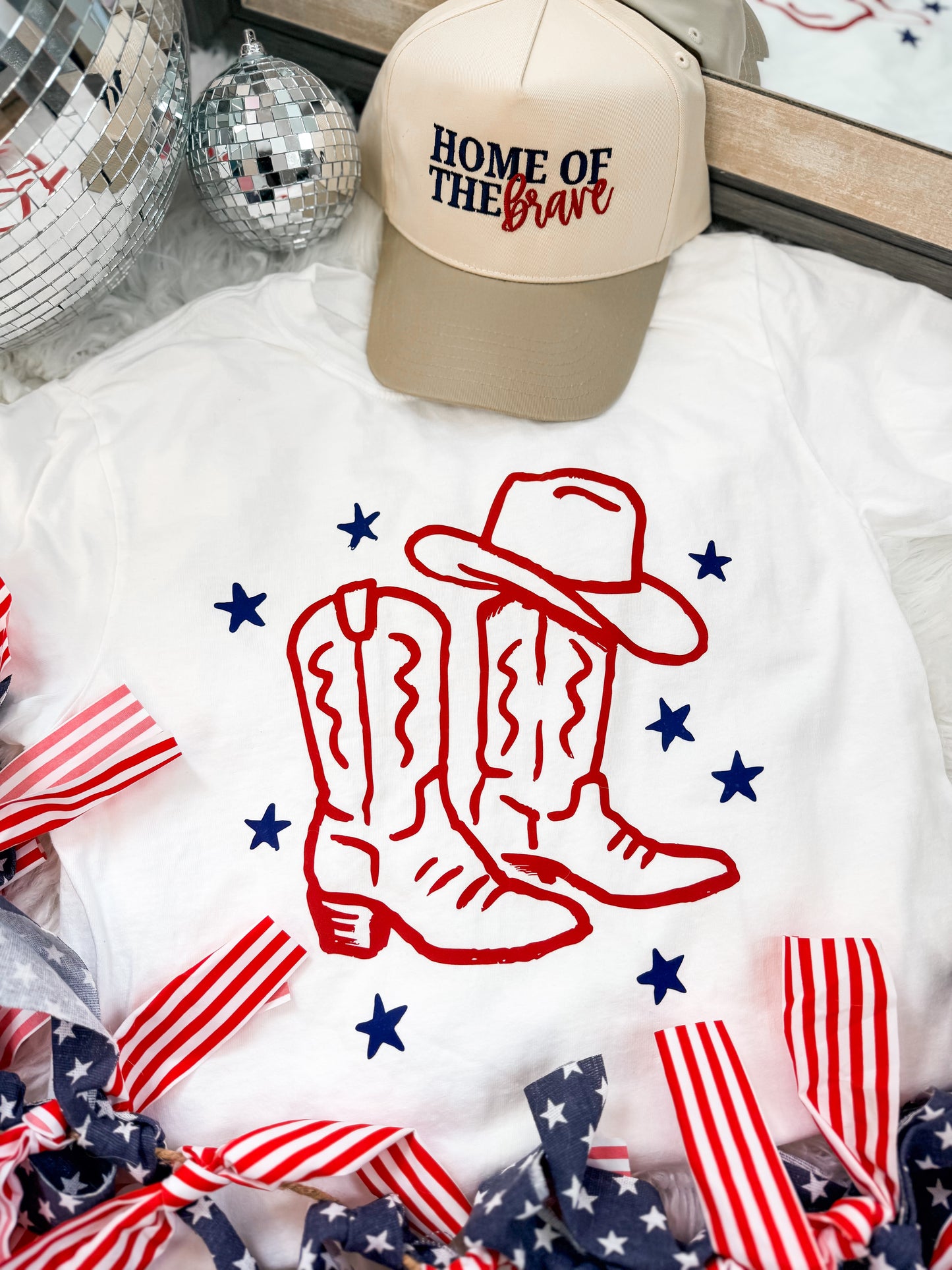 All American Cowgirl Tee