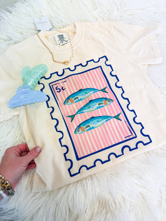 Sardine Stamp Tee