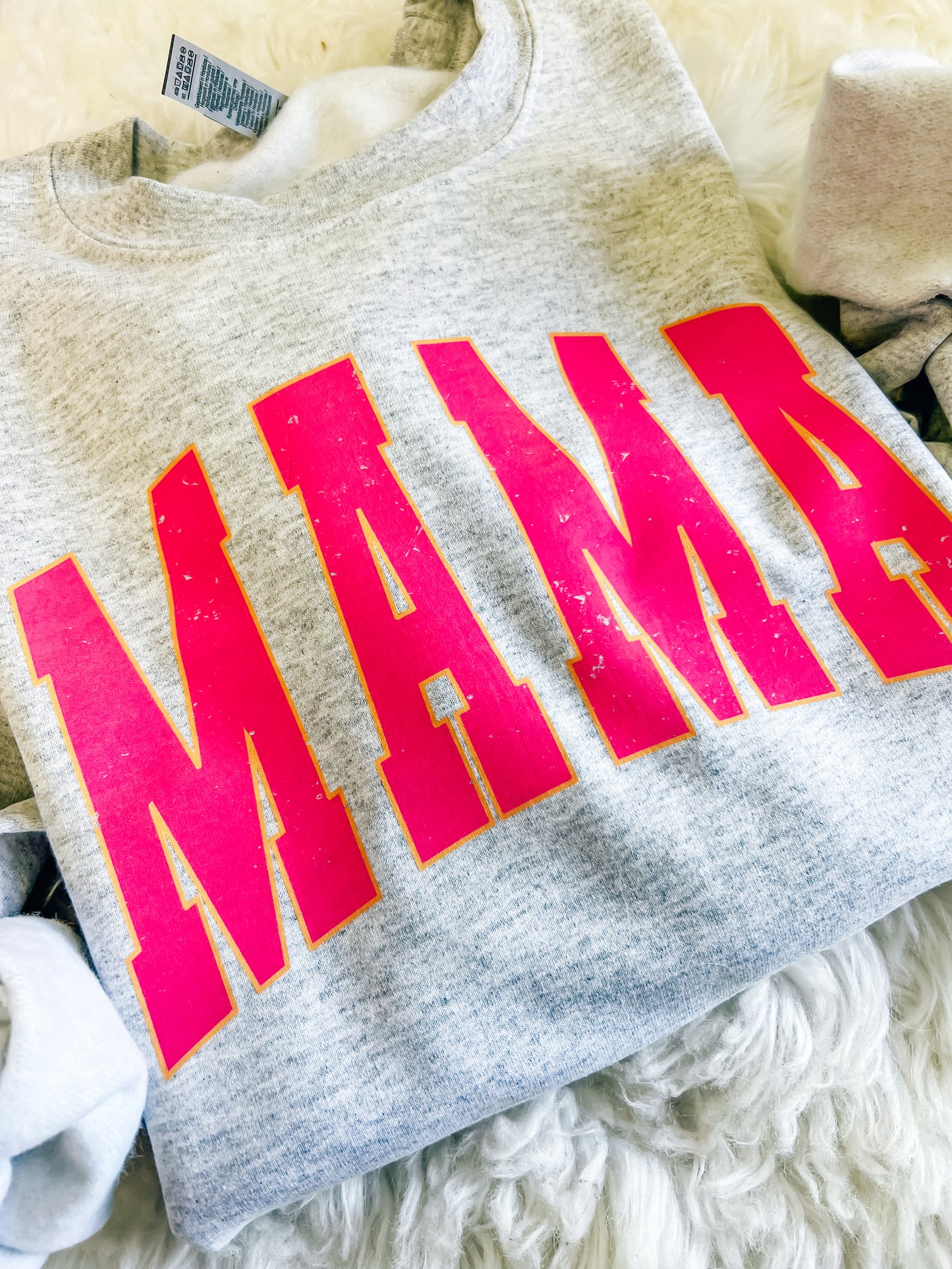 Distressed Mama Sweatshirt