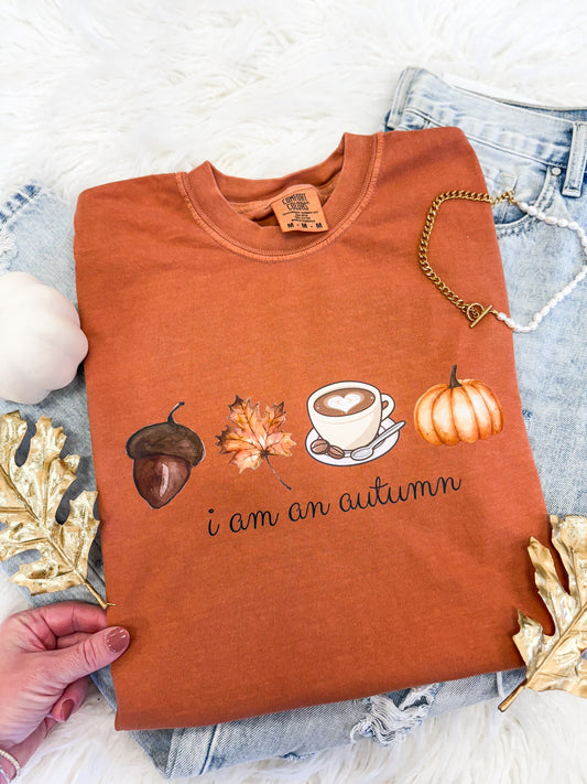 I am an Autumn logos Tee