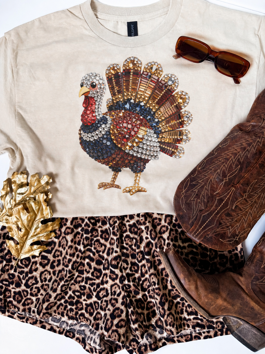 Bling Turkey Tee