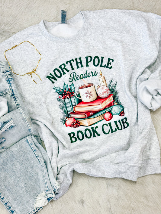 North Pole Book Club Sweatshirt