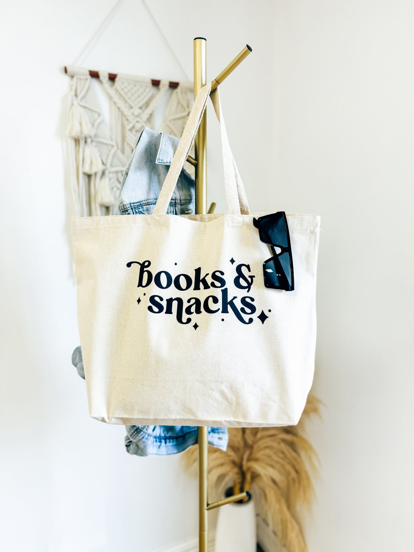 Jumbo Canvas Tote Bag