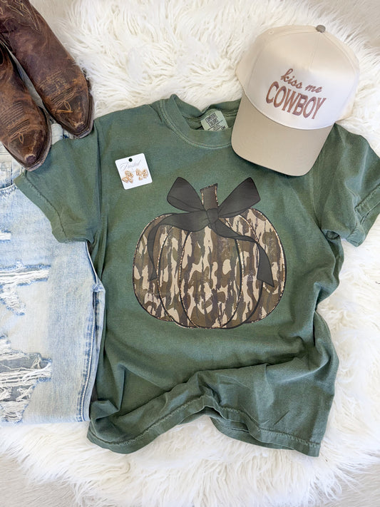 Camo Pumpkin Tee