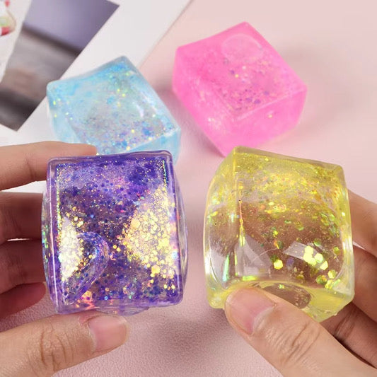 Glitter Cube Squishy ETA 5/15