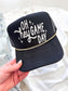 Oh Hey Game Day Trucker Hat with chain