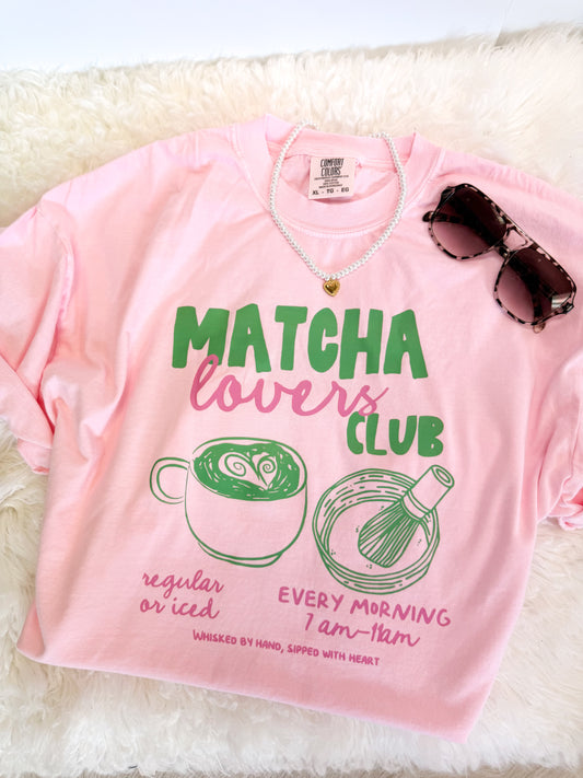 Matcha Lovers Club Tee