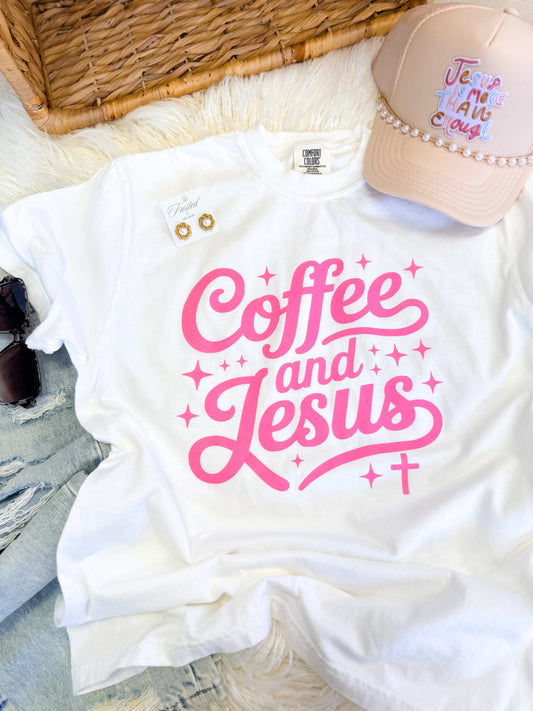 Coffee and Jesus Tee