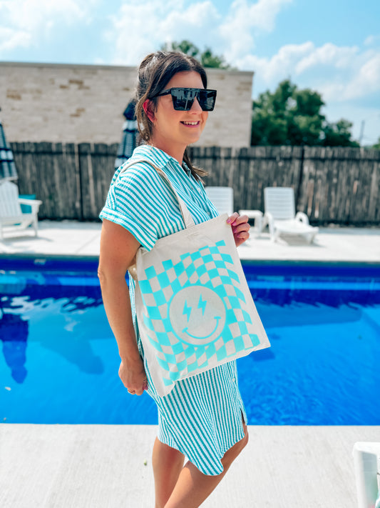 Canvas Beach Tote