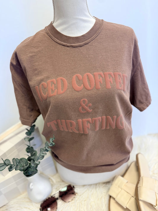 Iced Coffee & Thrifting Tee