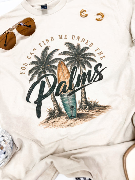 Find Me Under a Palm Tee