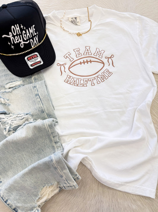 Team Halftime Embroidered Tee