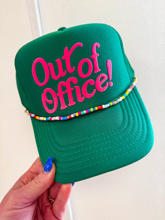 Out Of Office Puff Hat
