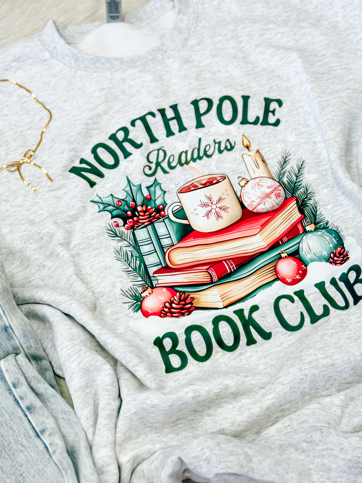 North Pole Book Club Sweatshirt
