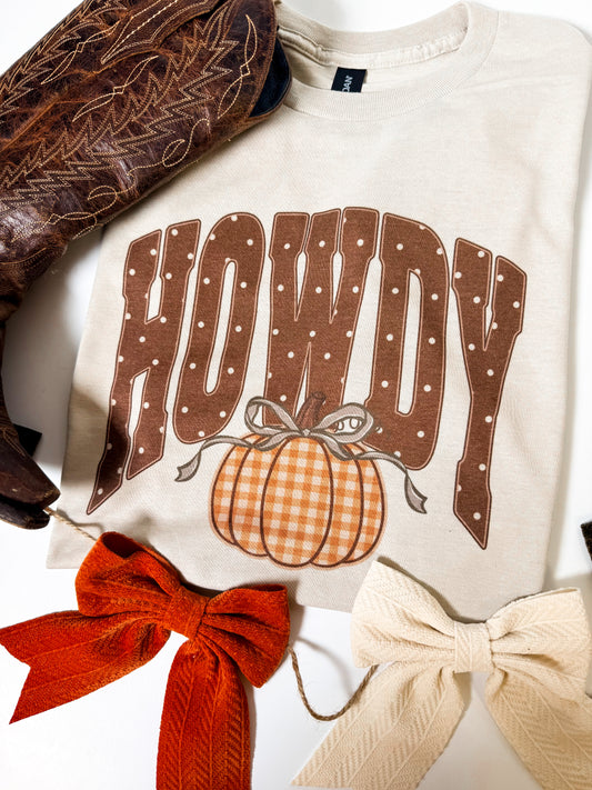 Howdy Pumpkin Tee