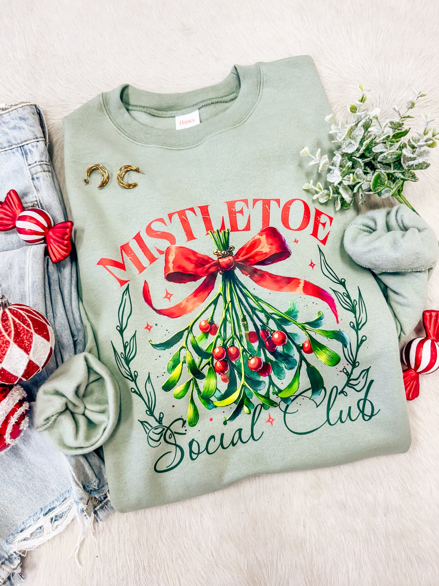 Mistletoe Social Club Sweatshirt