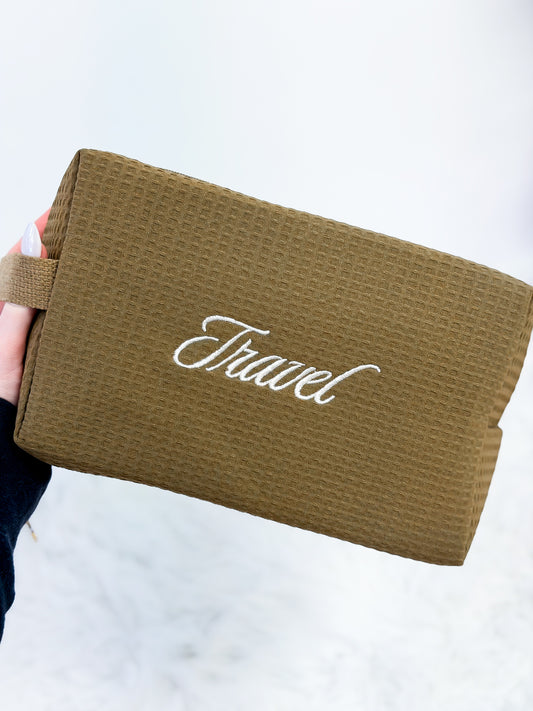 Travel Embroidered Bag