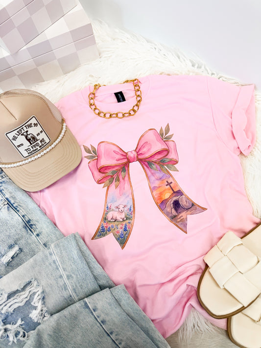 Easter Bow Tee