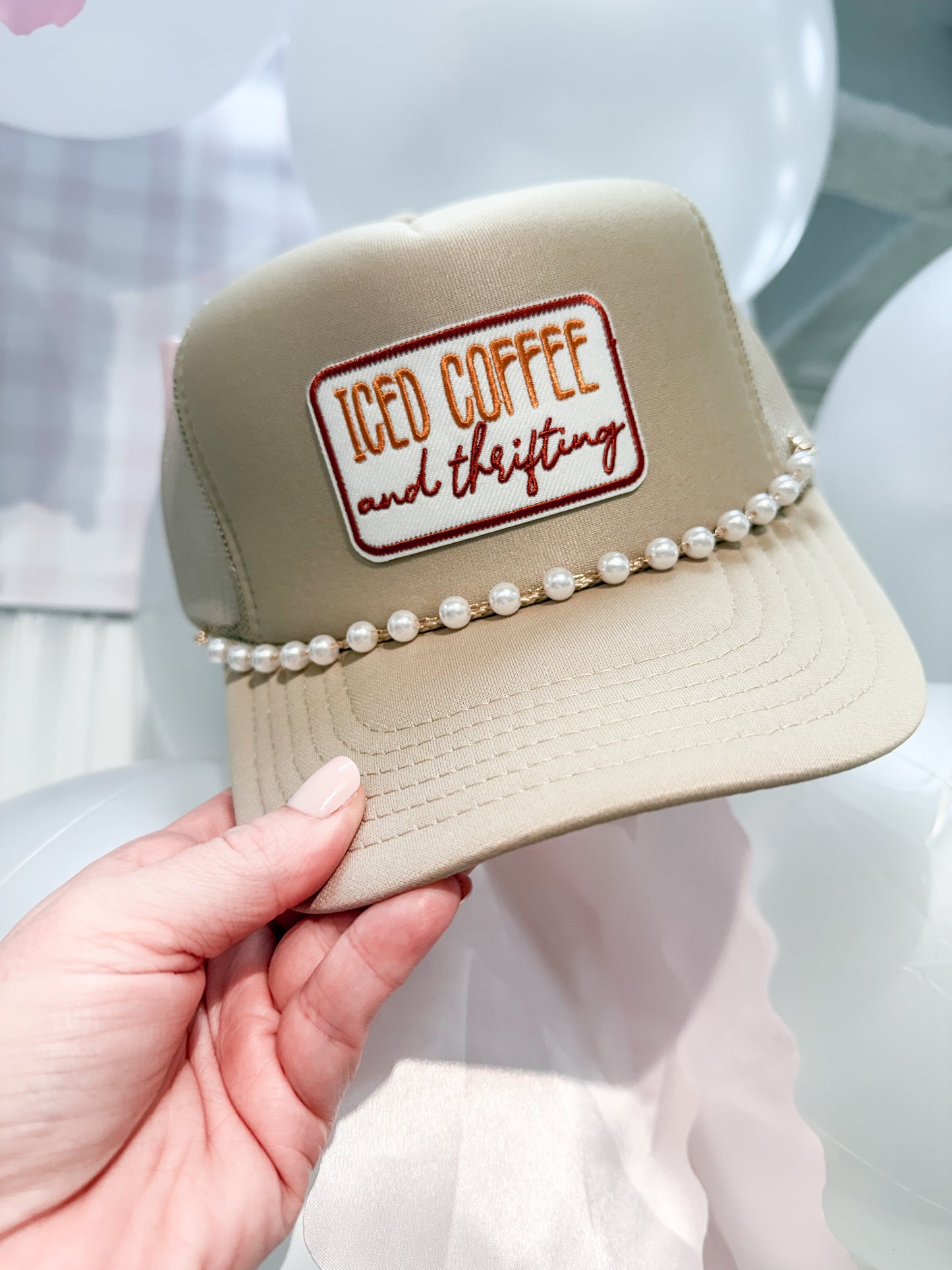 Iced Coffee & Thrifting Trucker