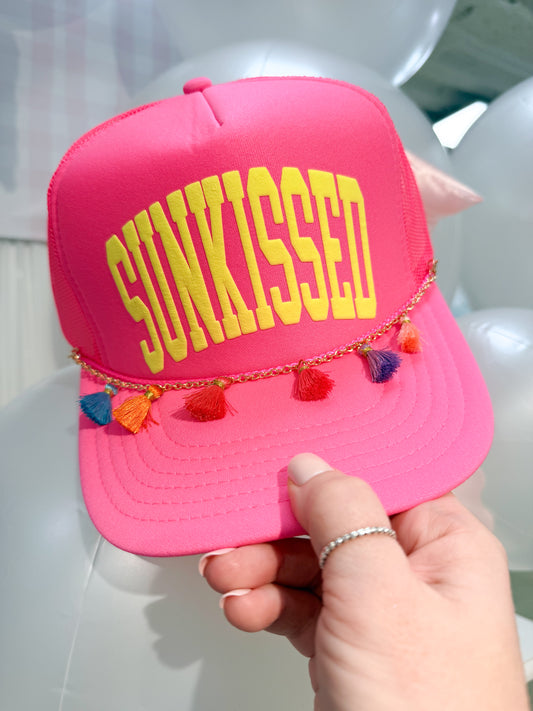 Sunkissed Trucker W/ Chain