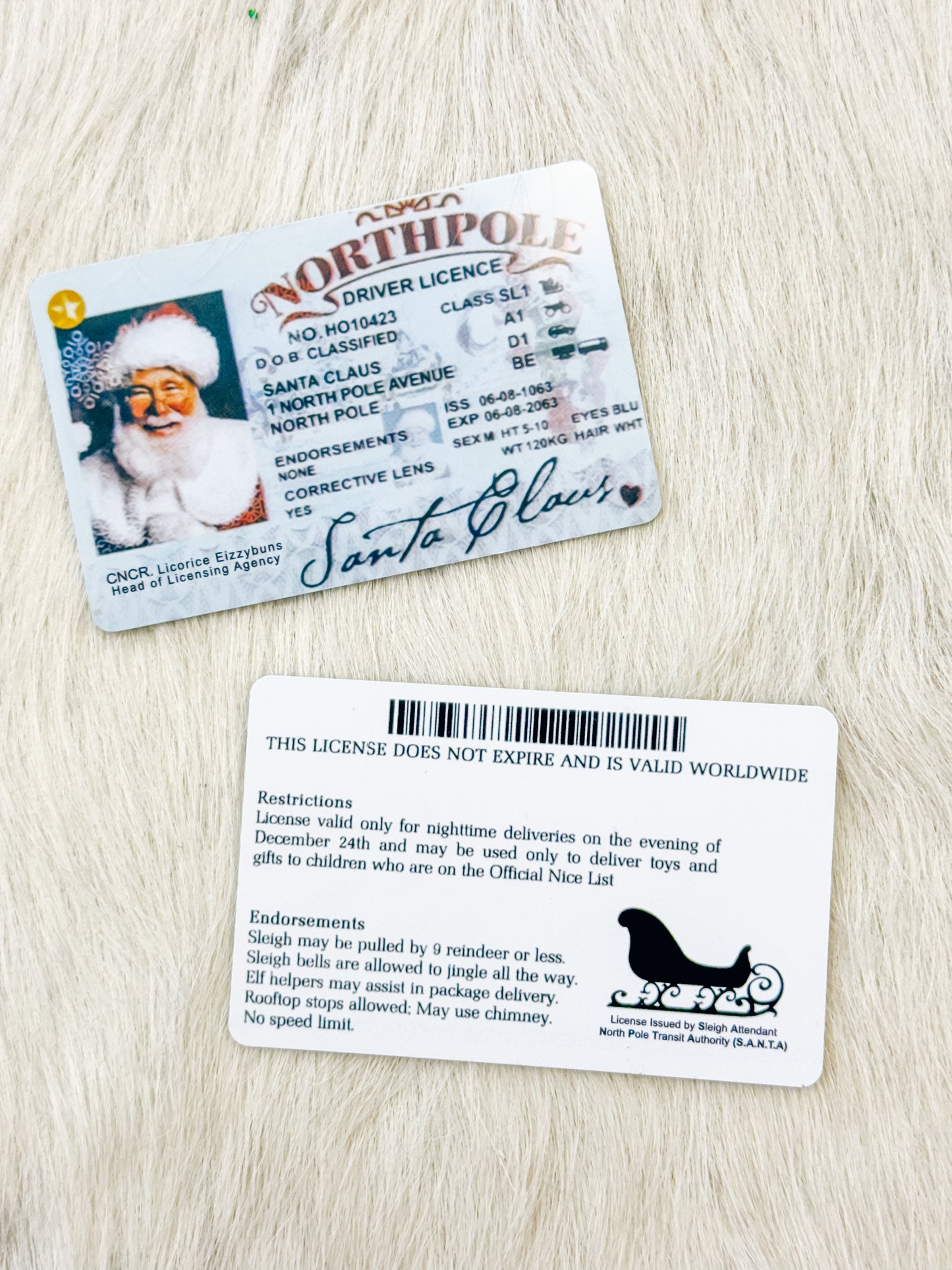 Santa License