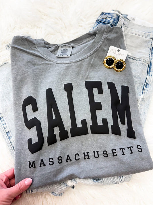 Salem Halloween Puff Tee