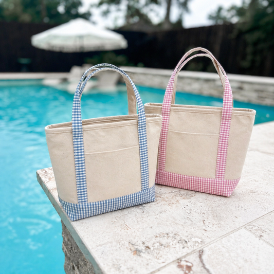 The Gingham Studio Tote