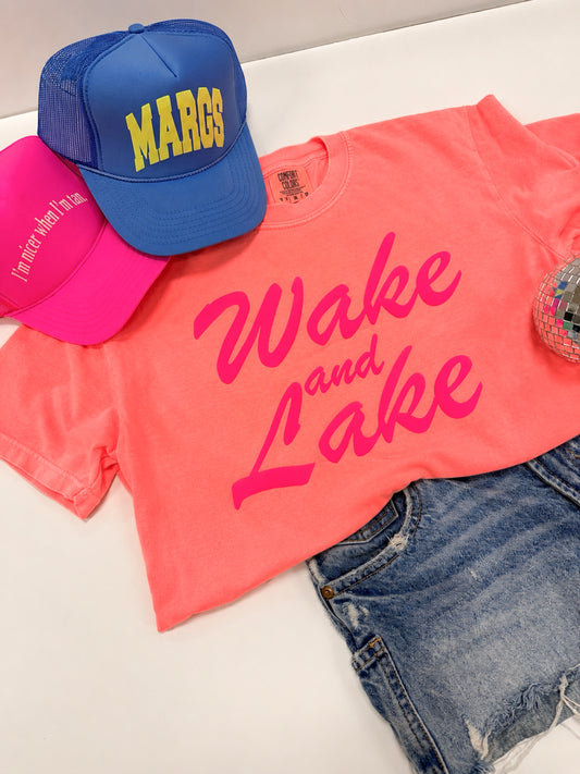 Wake & Lake Tee
