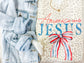 America Needs Jesus Tee