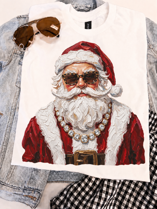 Santa Glam Tee