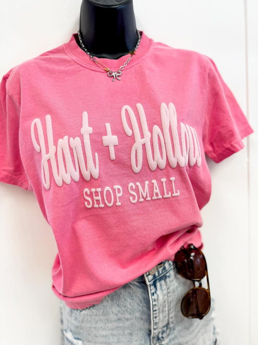 Custom Business Shop Small Puff Tee