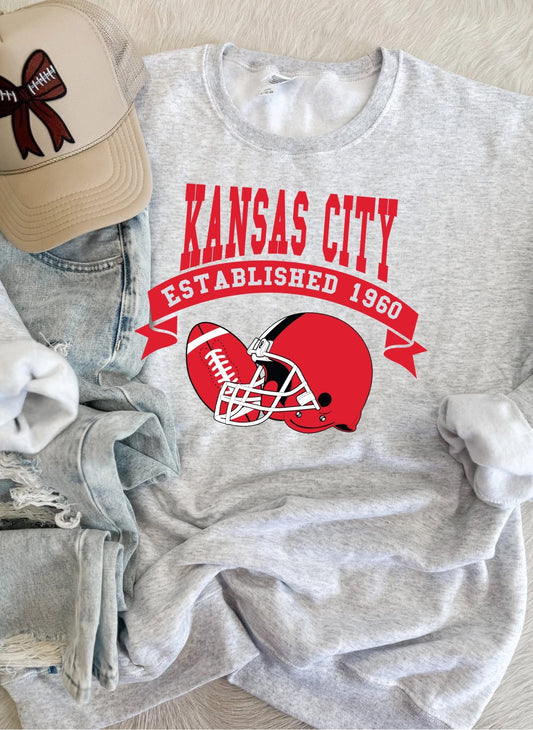 Kansas City Football Sweatshirt or Tee