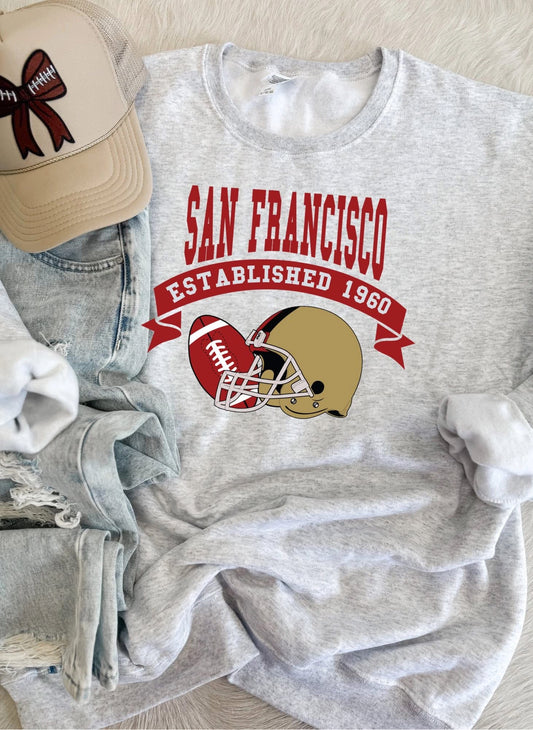 San Francisco Football Sweatshirt or Tee