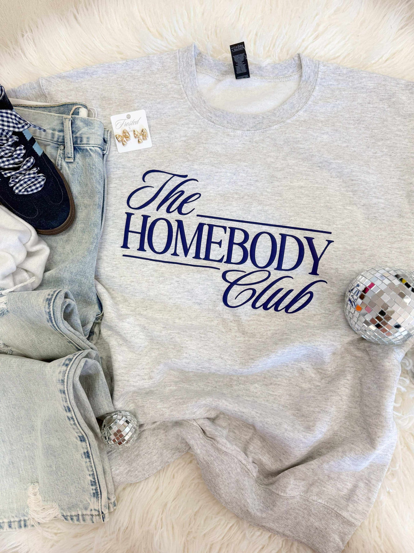 The Homebody Club Puff Sweatshirt