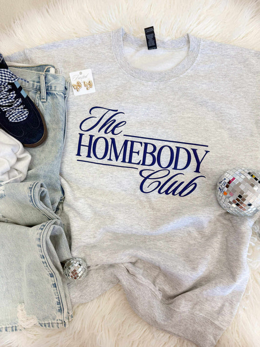 The Homebody Club Puff Sweatshirt