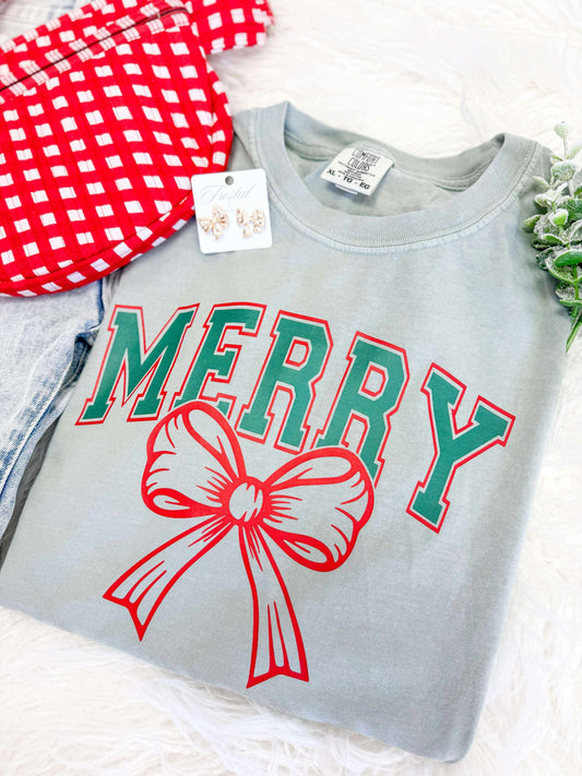 Merry Bow Tee