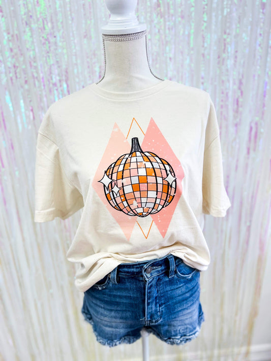 Disco Pumpkin Tee